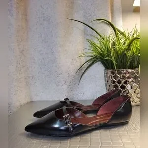 chinese dress ladies Amazon.com | Franco Sarto Women's Flexa Adalina Ballet Black, 5.5 Medium